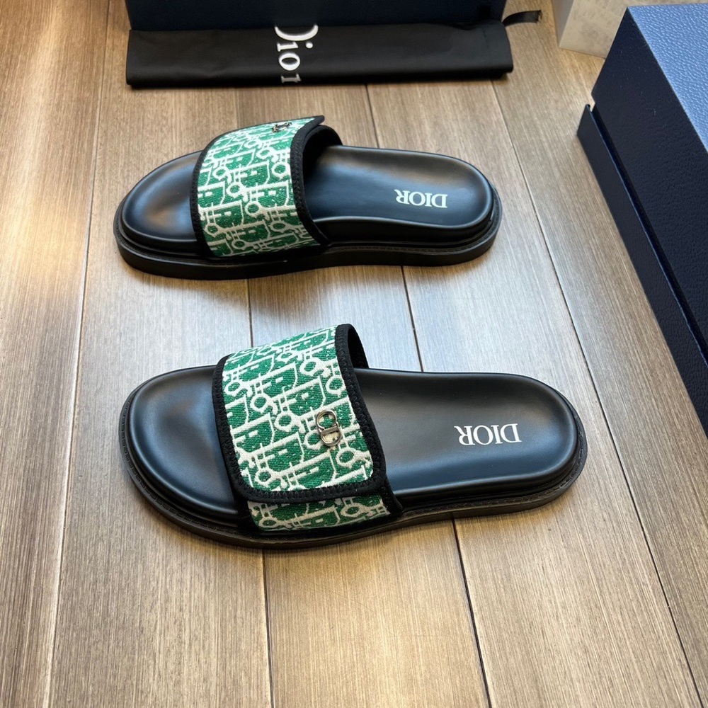 Dior Women's Velcro Slippers